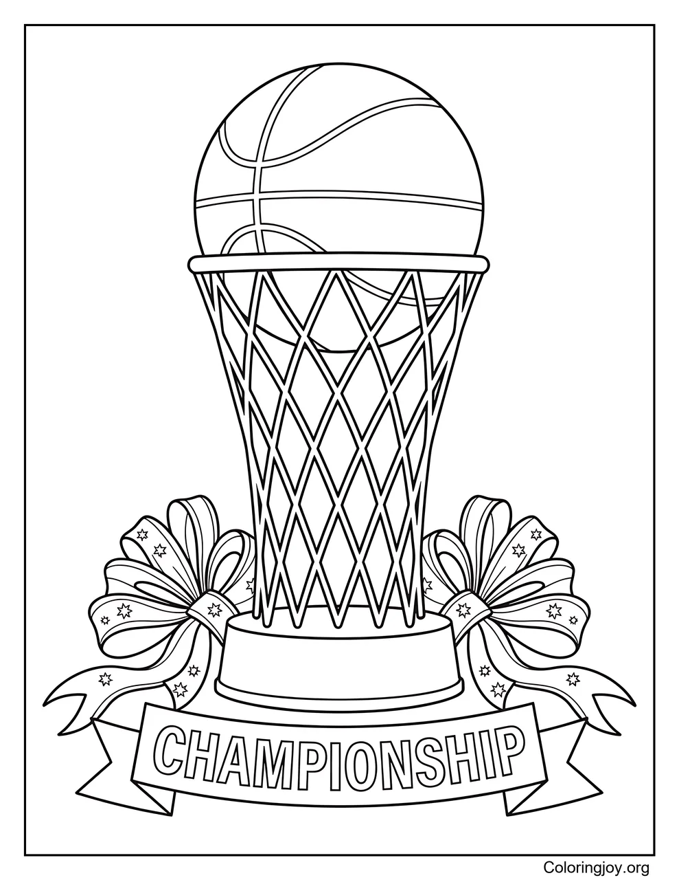 Basketball Trophy