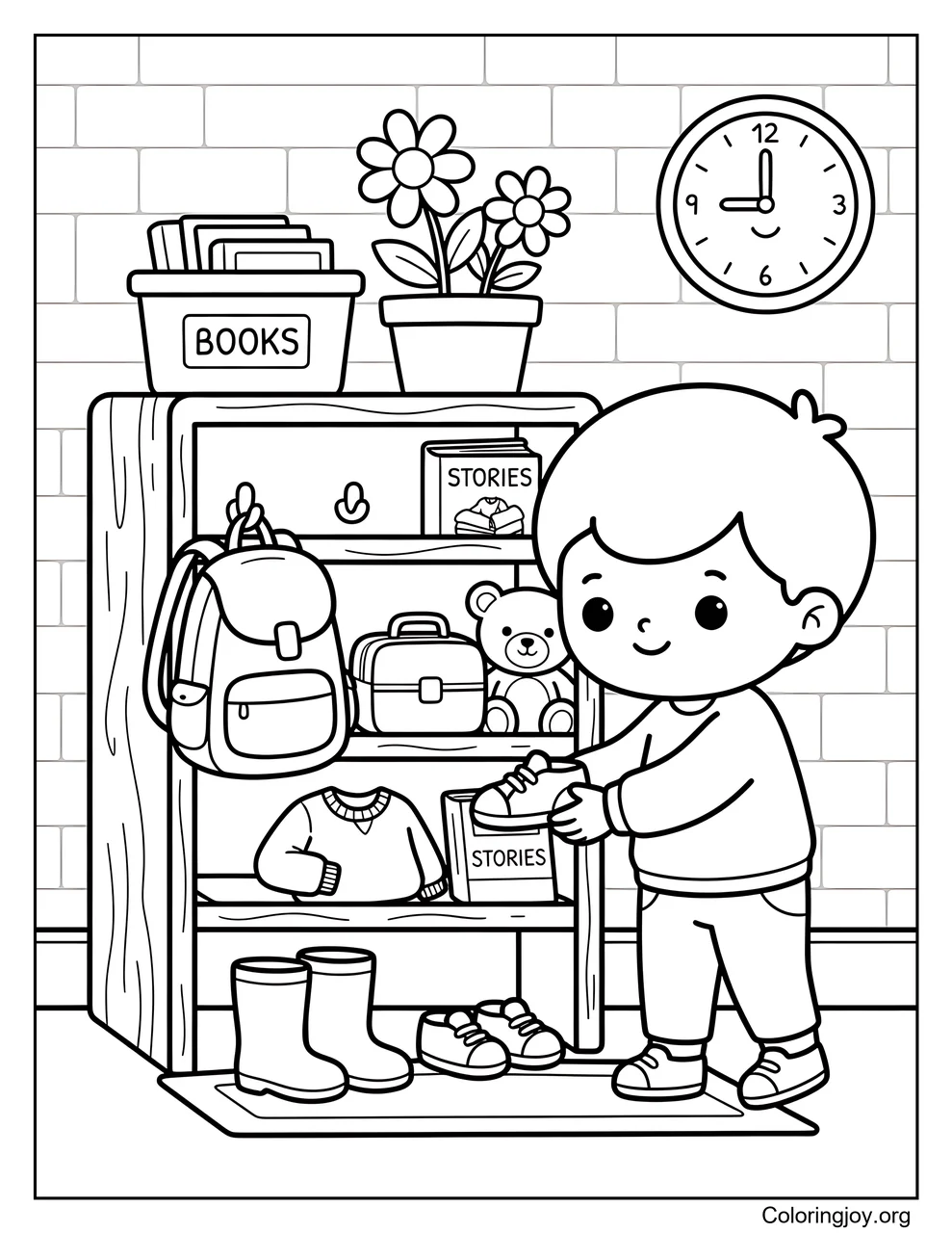 Classroom Cubby Time