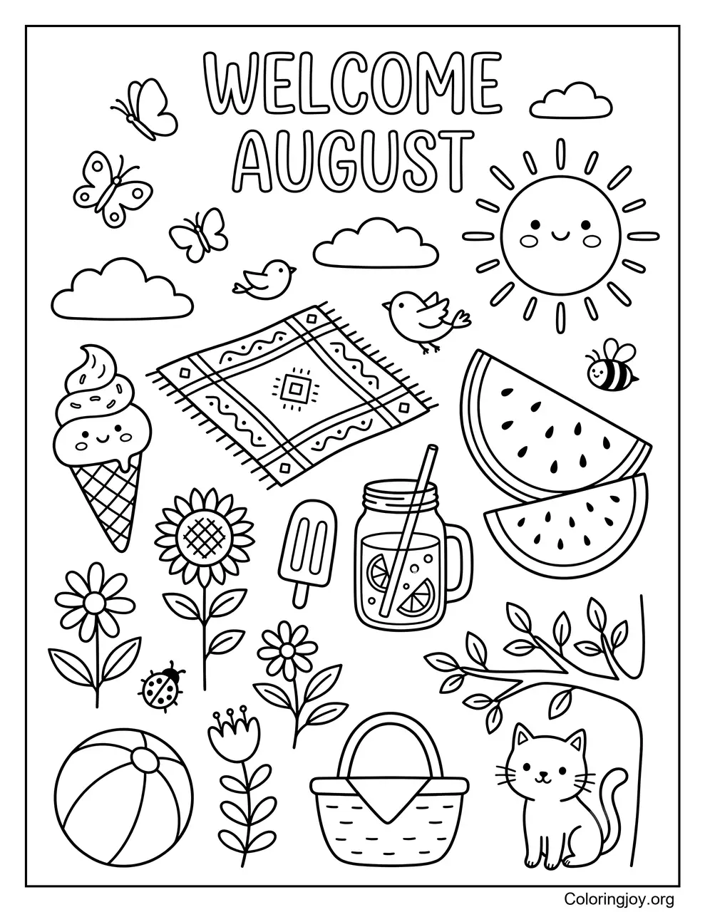 Bienvenido agosto