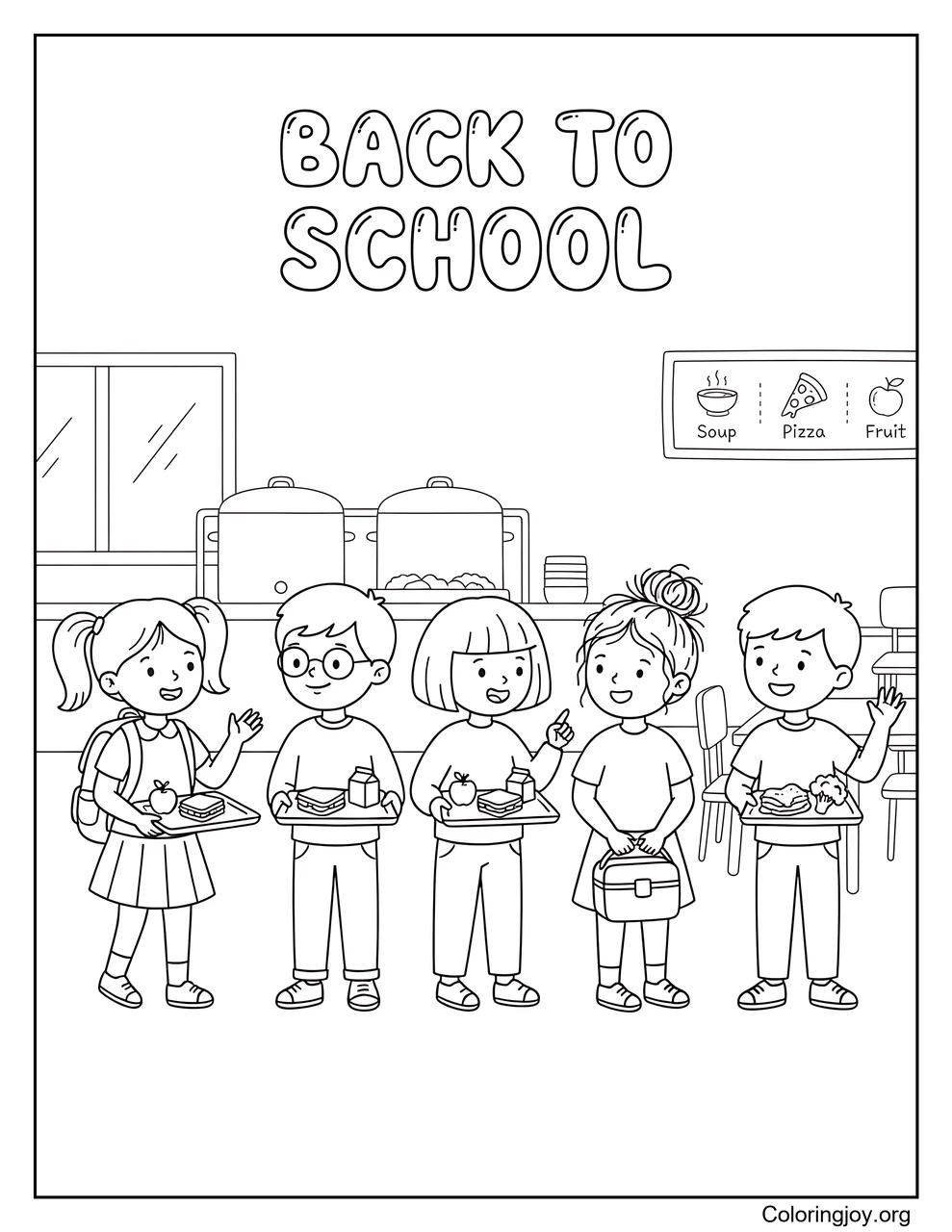 Escuela de Amigos de la Línea de Almuerzo