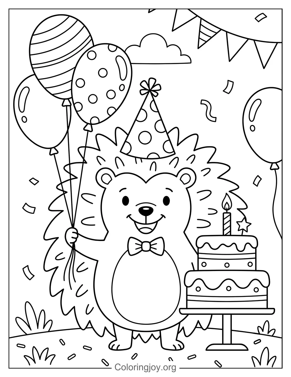 Cumpleaños del erizo