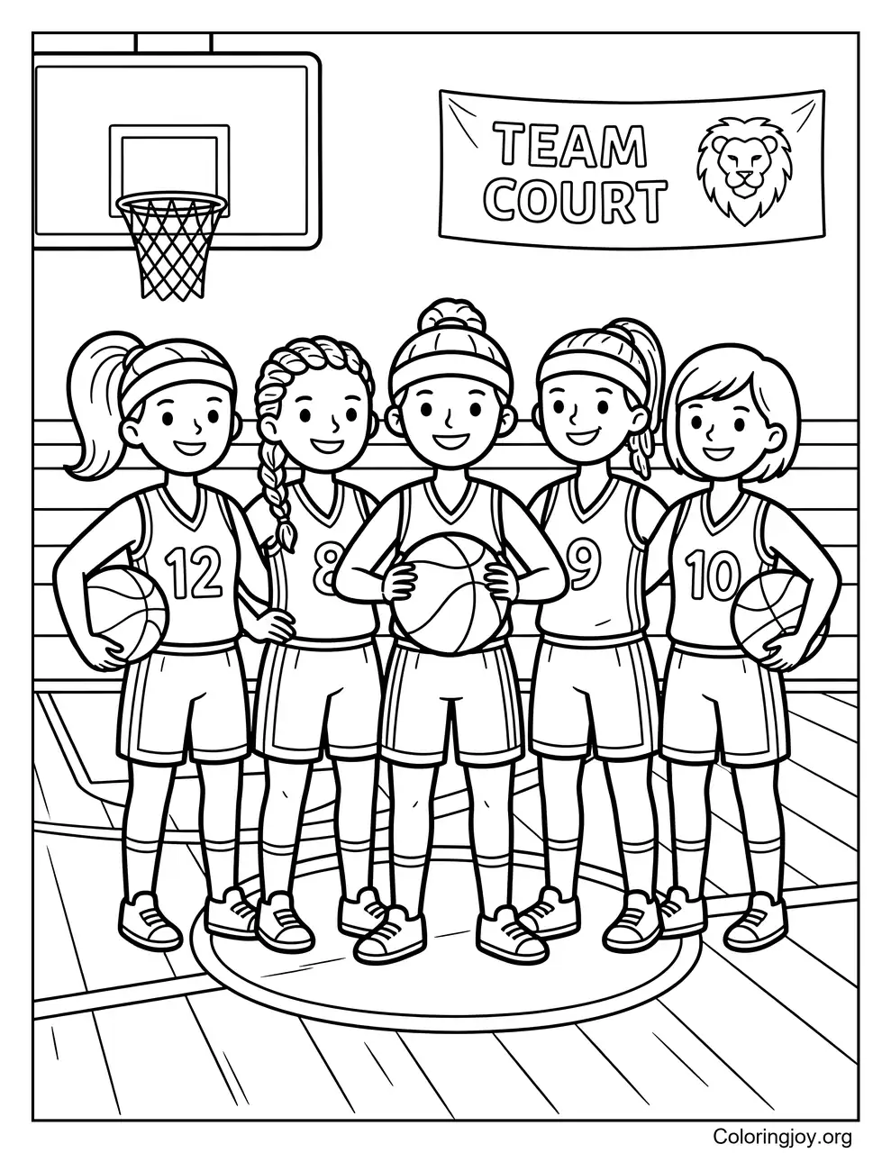 Equipo de baloncesto femenino