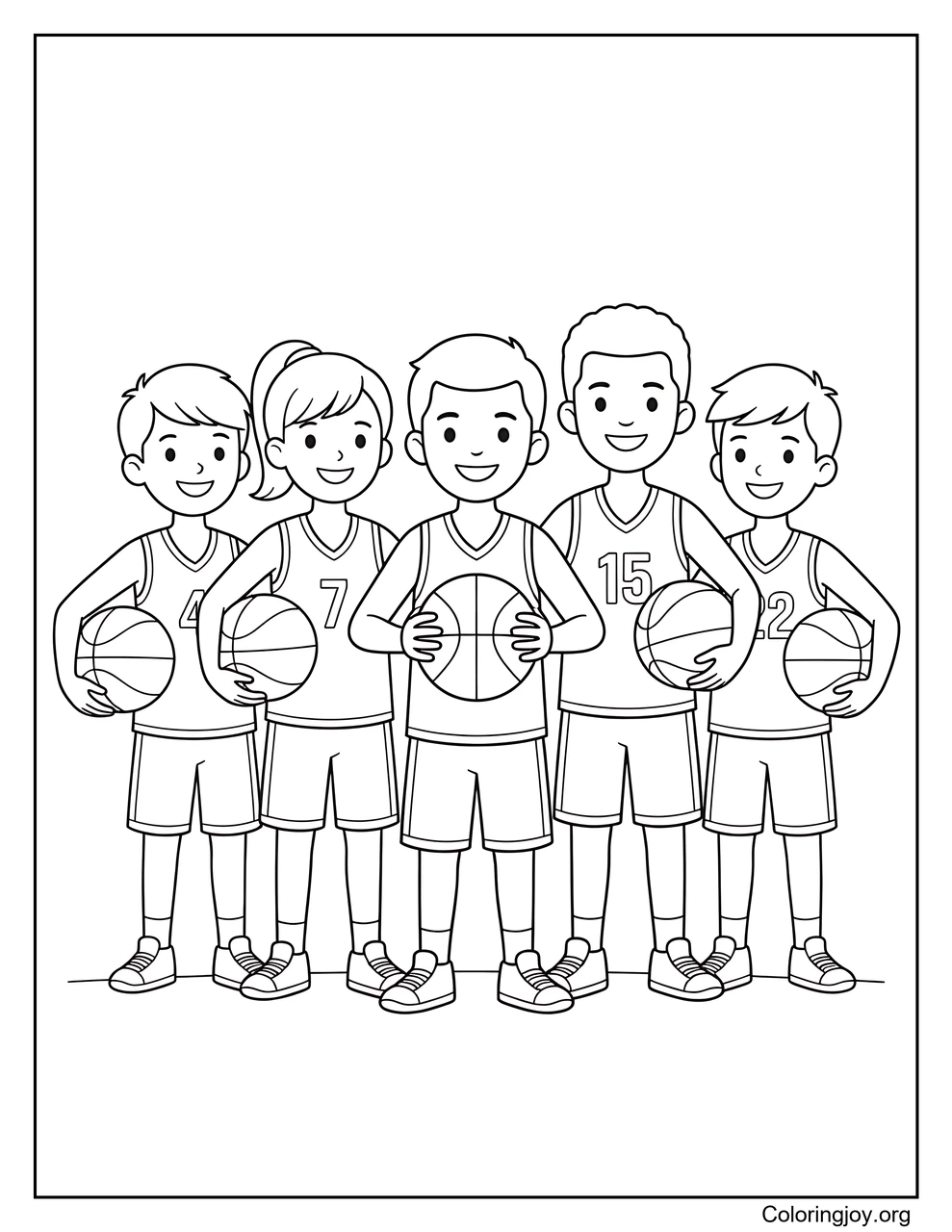 equipo de baloncesto