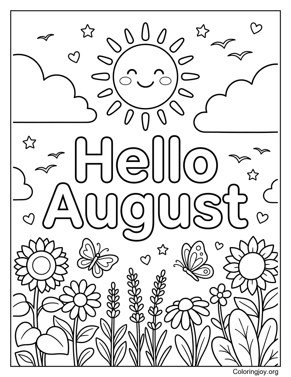 Hola agosto sol