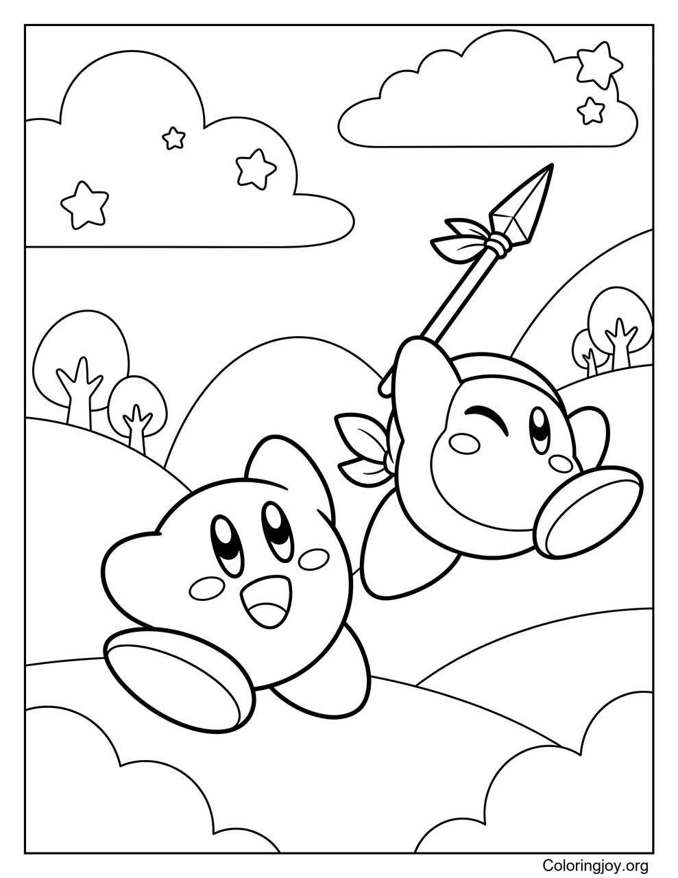 Bandana Waddle Dee y Kirby