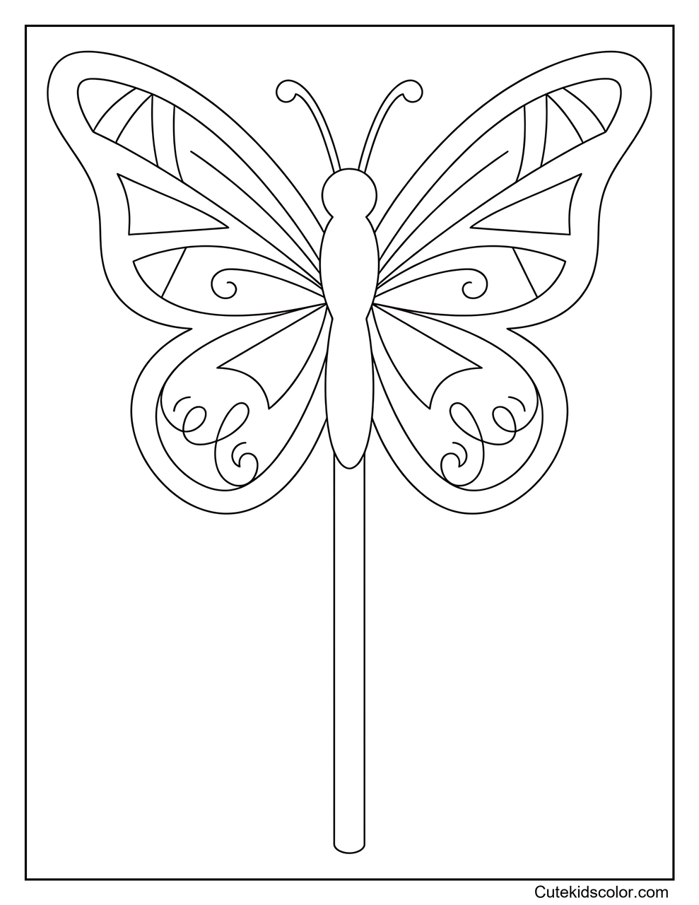 Piruleta De Mariposa