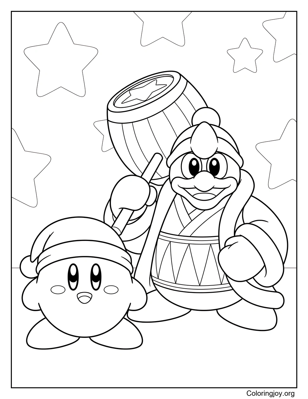 Rey Dedede y Kirby