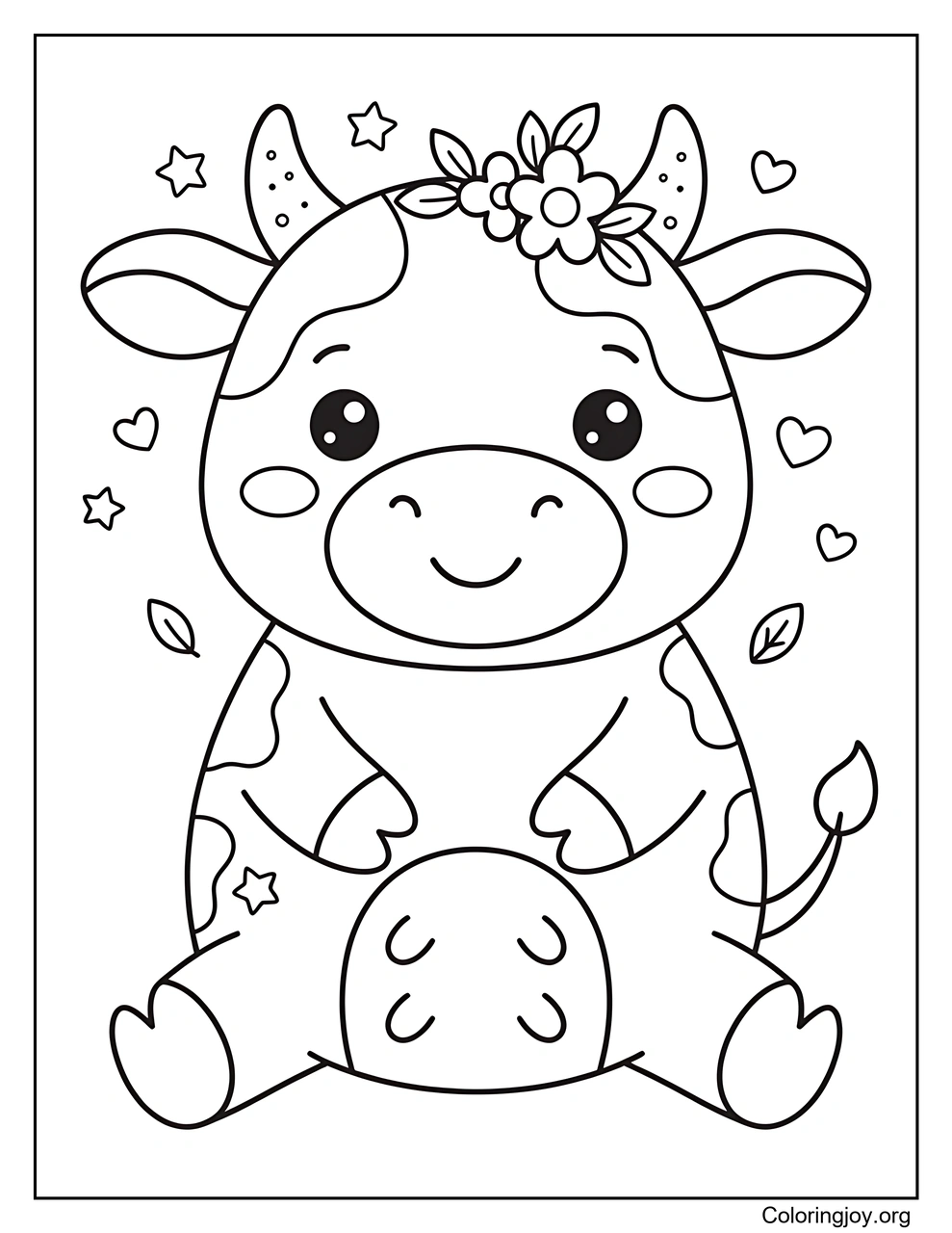 vaca kawaii