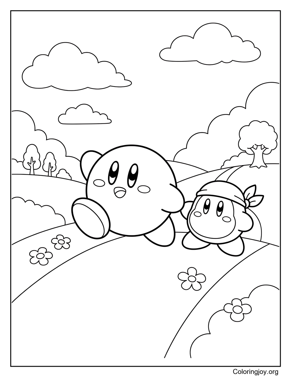 Waddle Dee y Kirby