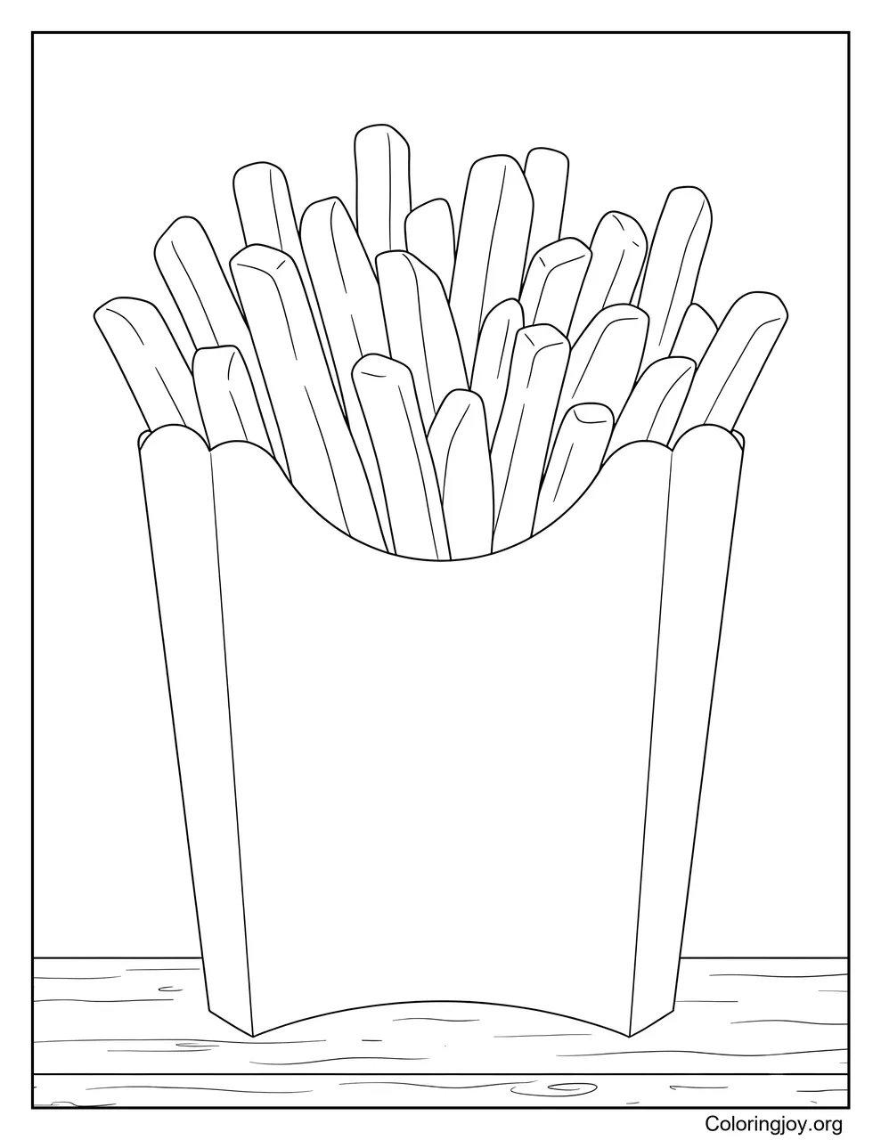 French Fries Box