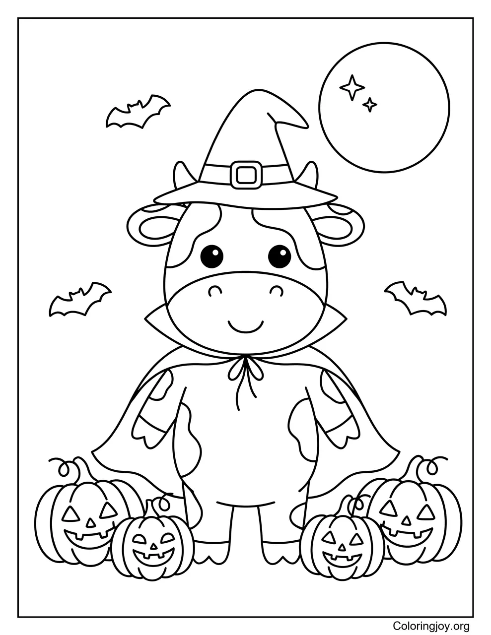 Halloween Cow