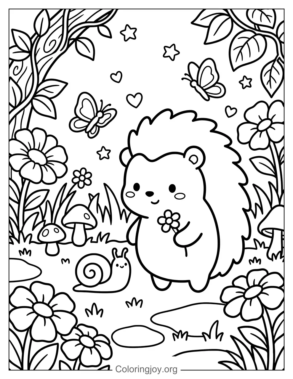 Hedgehog and Snail
