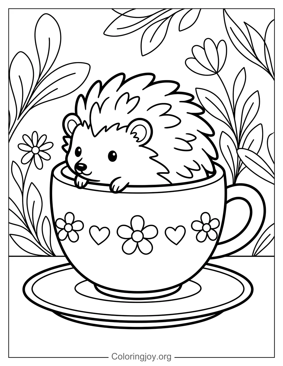 Hedgehog in a Teacup