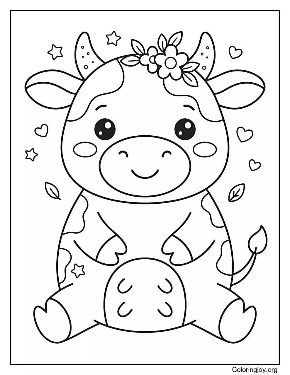 Kawaii Cow
