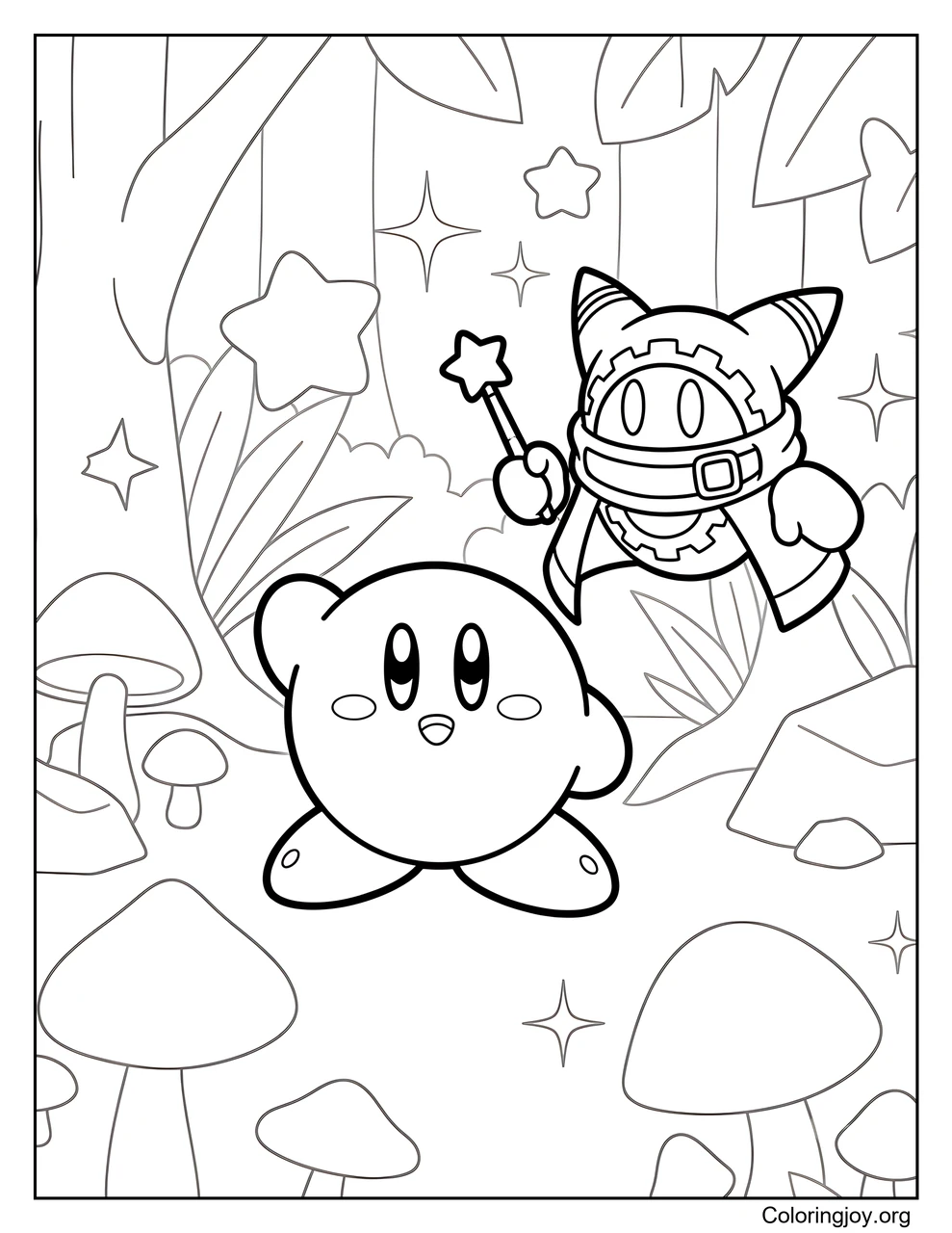 Magolor and Kirby