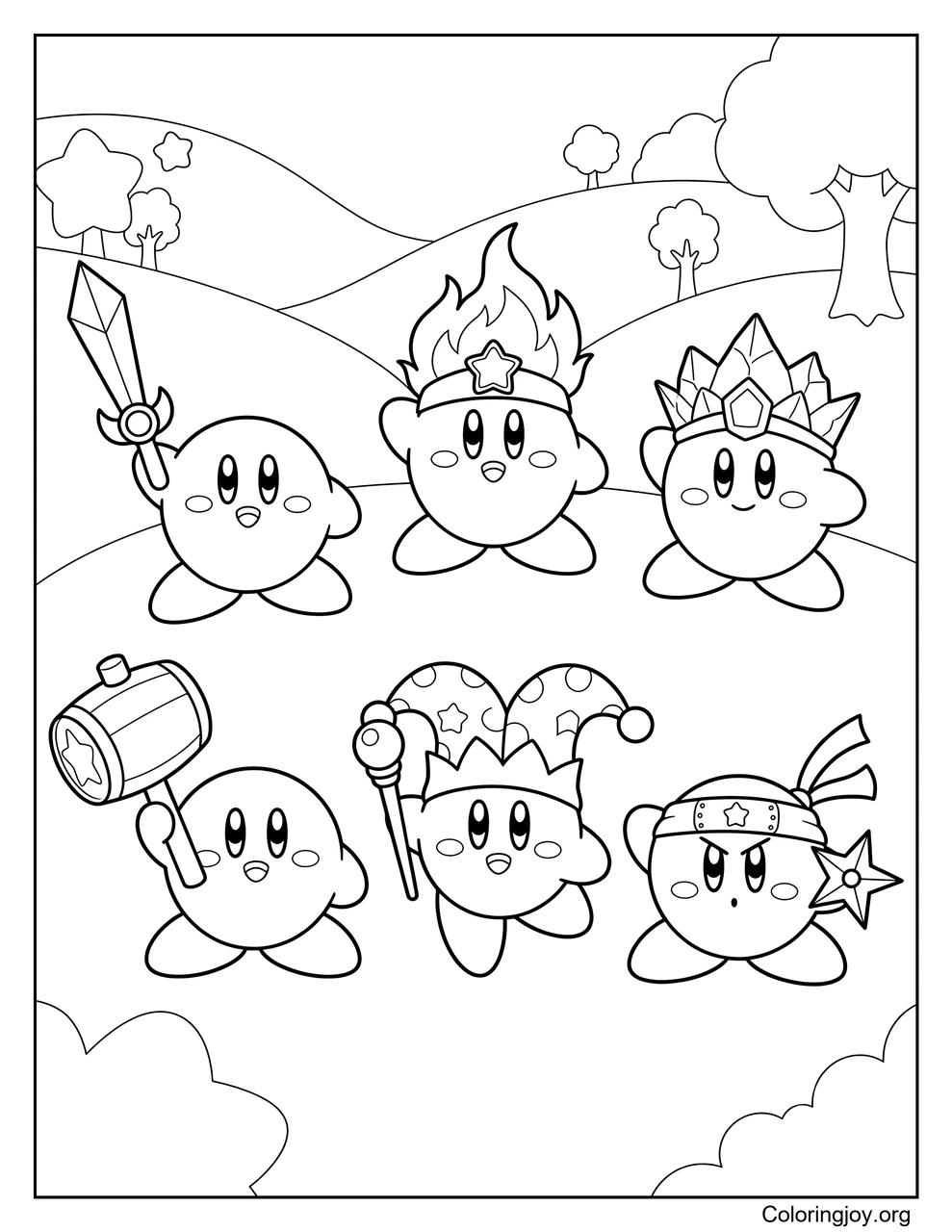 Kirby Copy Abilities
