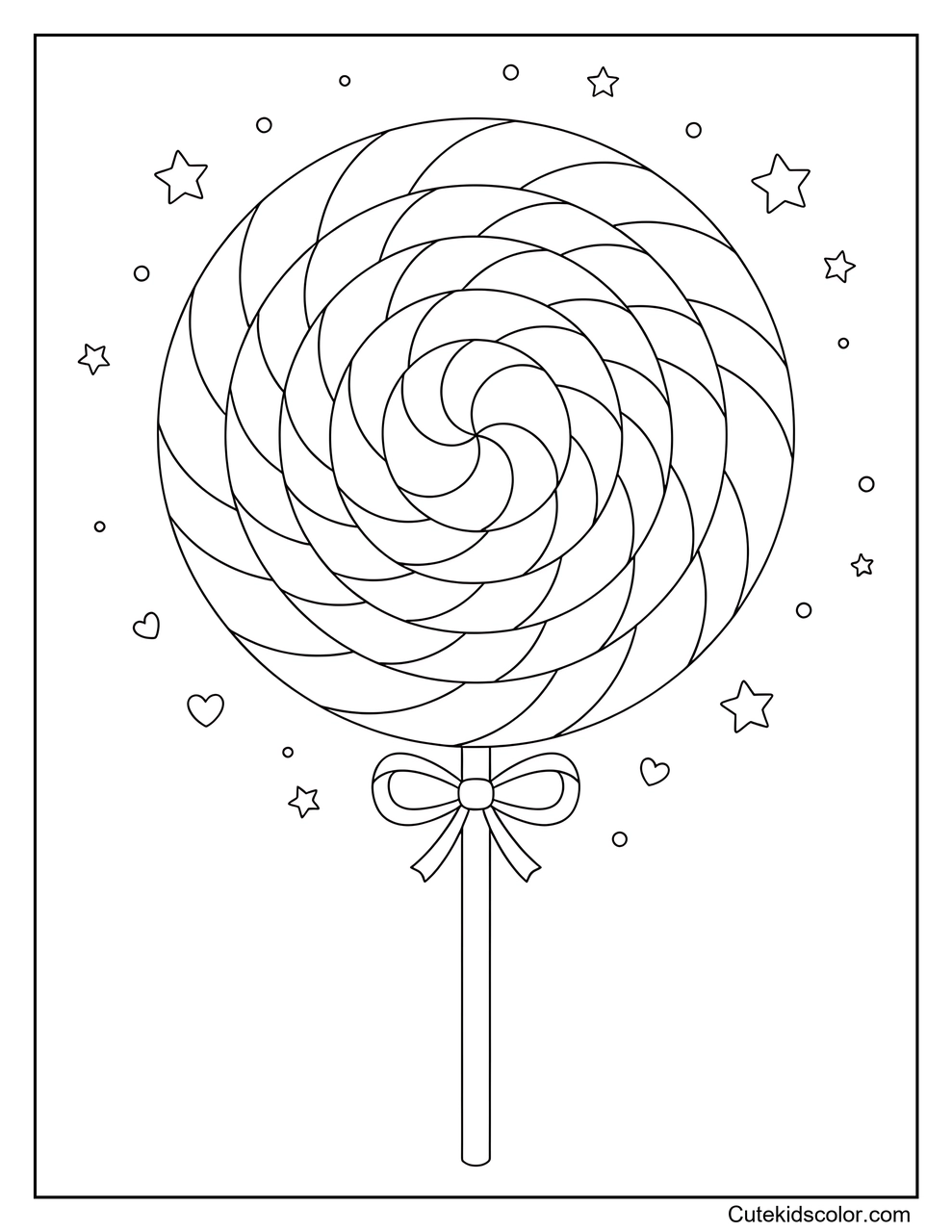 Rainbow Lollipop