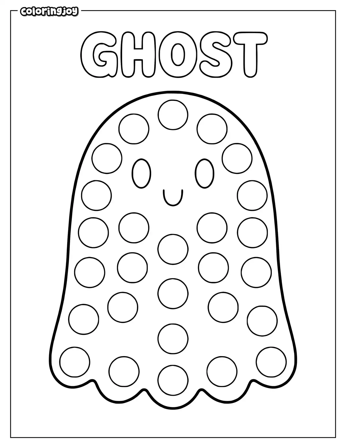 A Printable of Ghost Do Marker