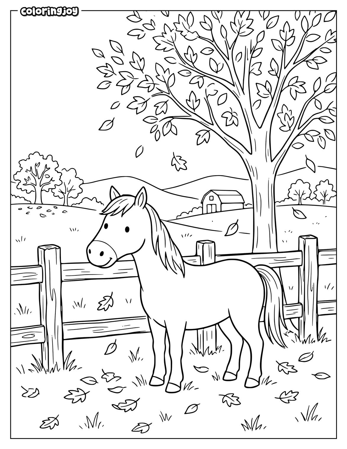 Squirrel Holding Acorn Coloring Page