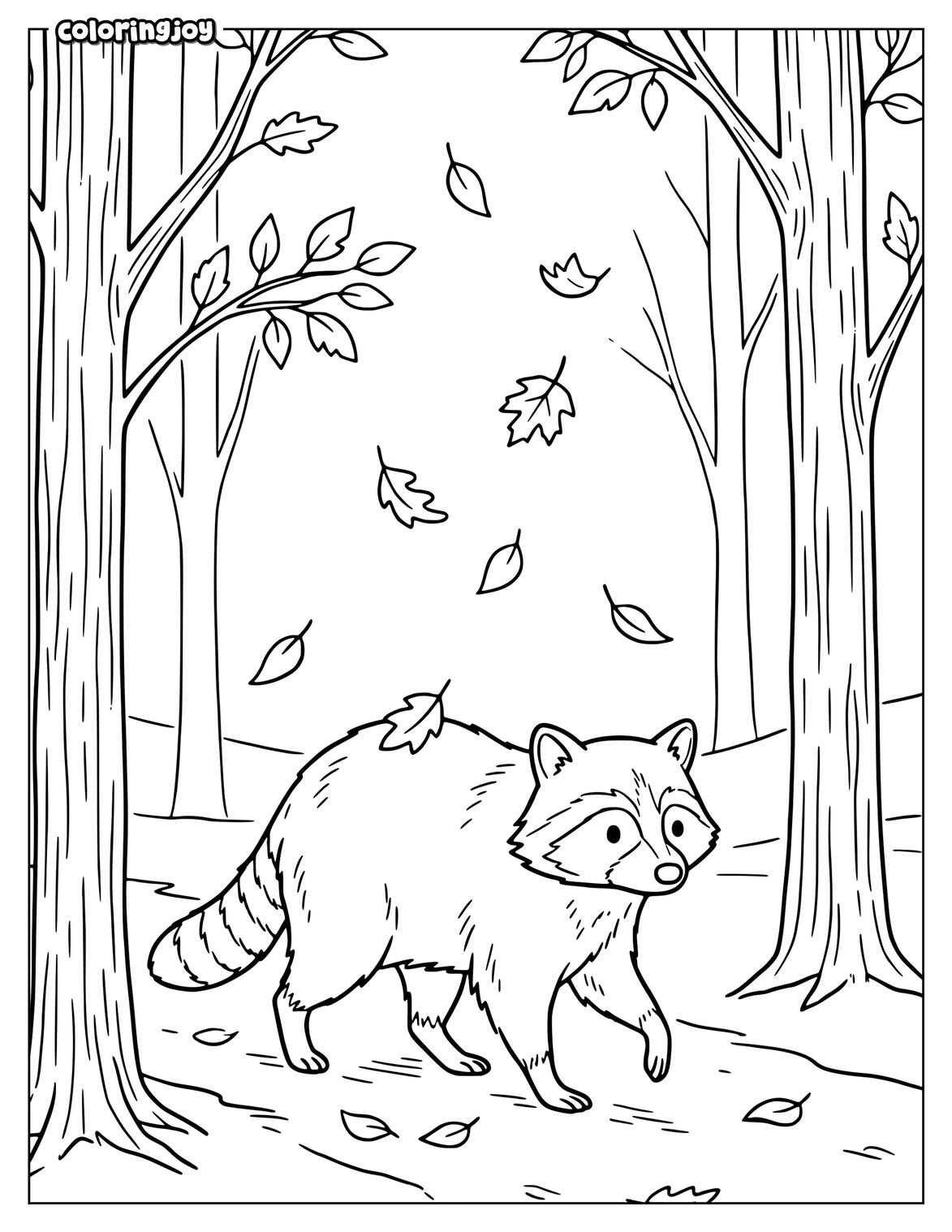 Fox At The Fall Farm