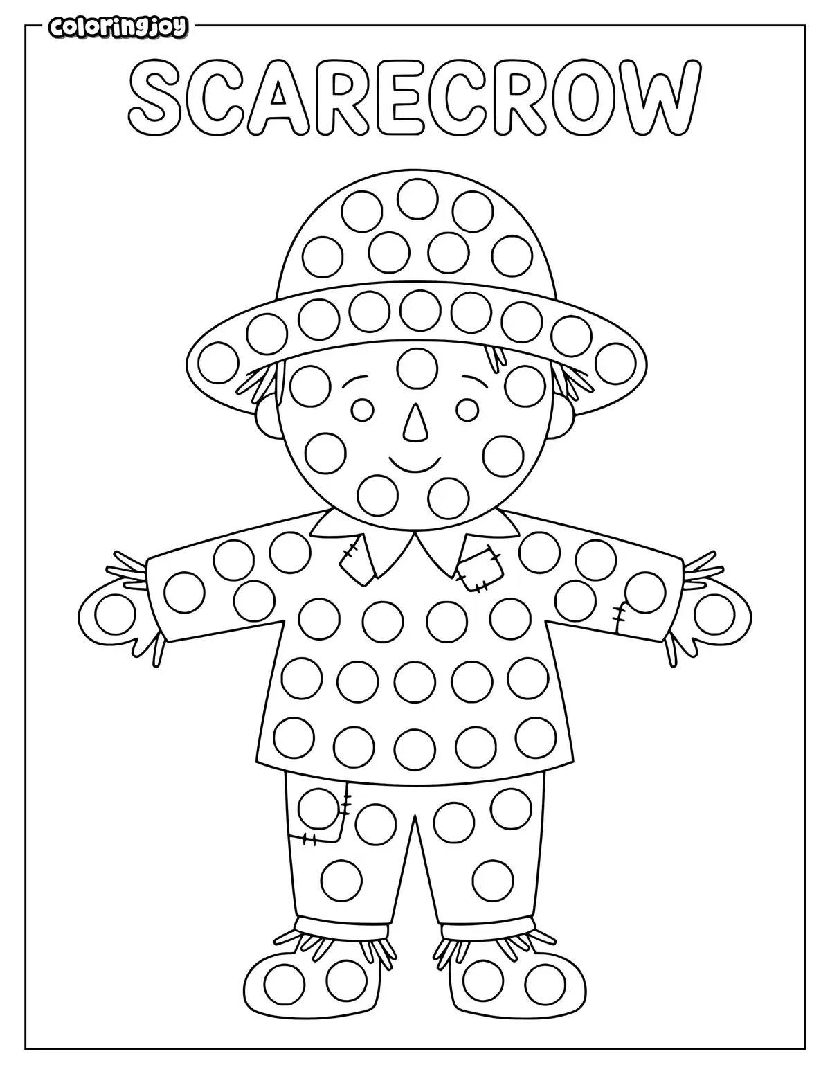 Scarecrow do a dot