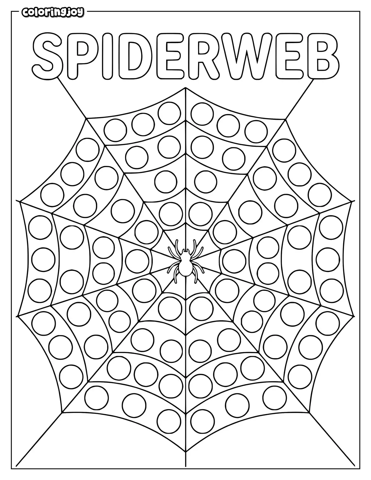 Spiderweb do a dot