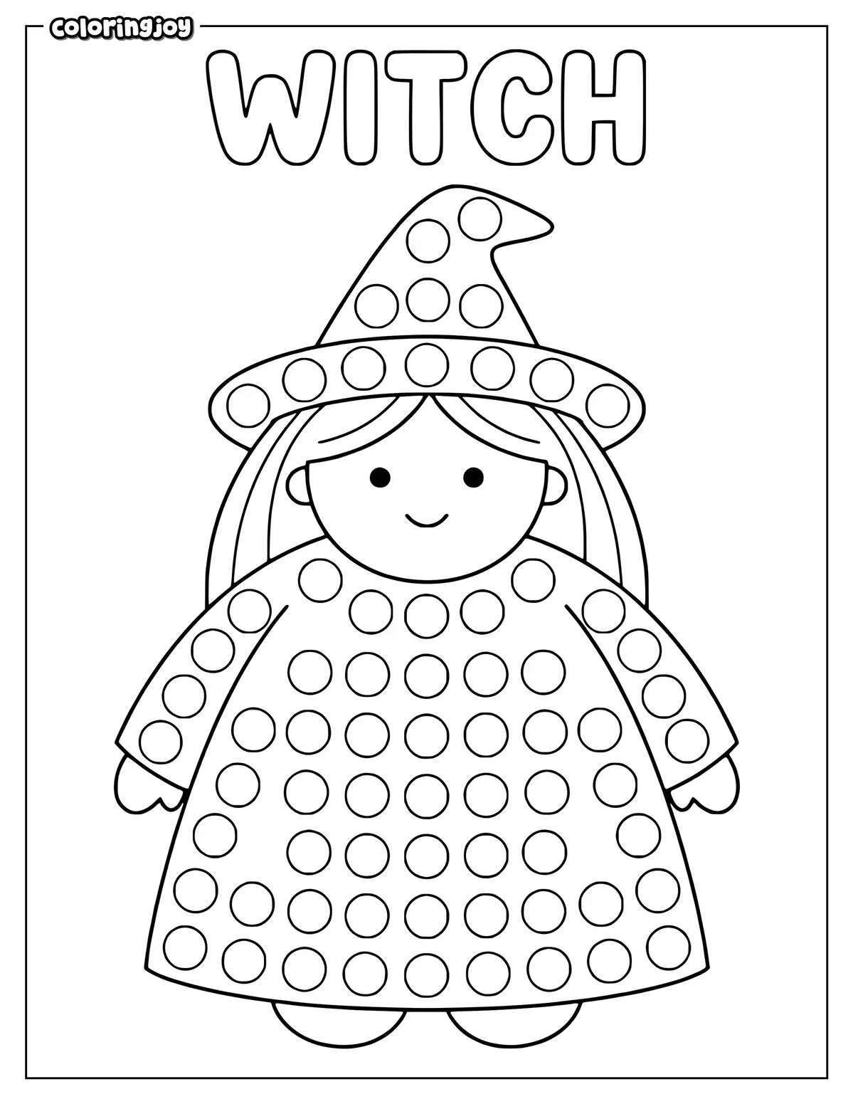 Witch Do a Dot Page