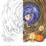 Free Coraline Coloring Pages