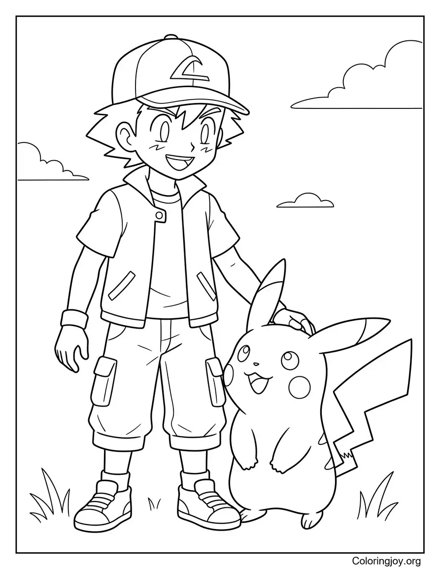 Ash And Pikachu Friendship
