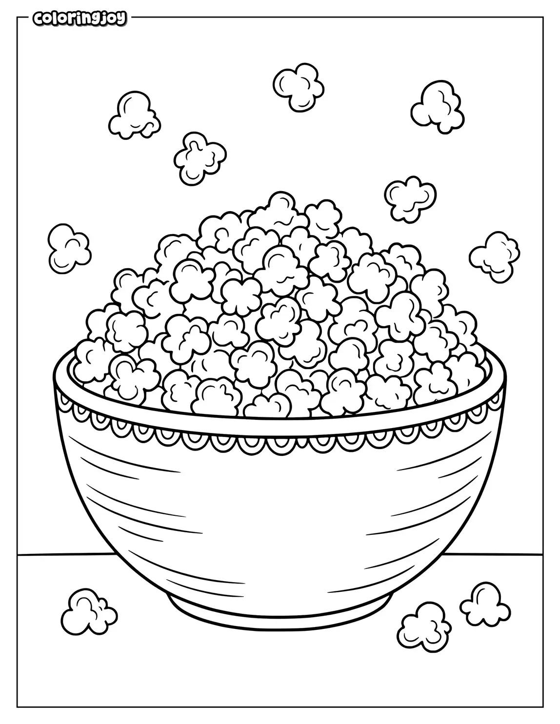 Popcorn tray