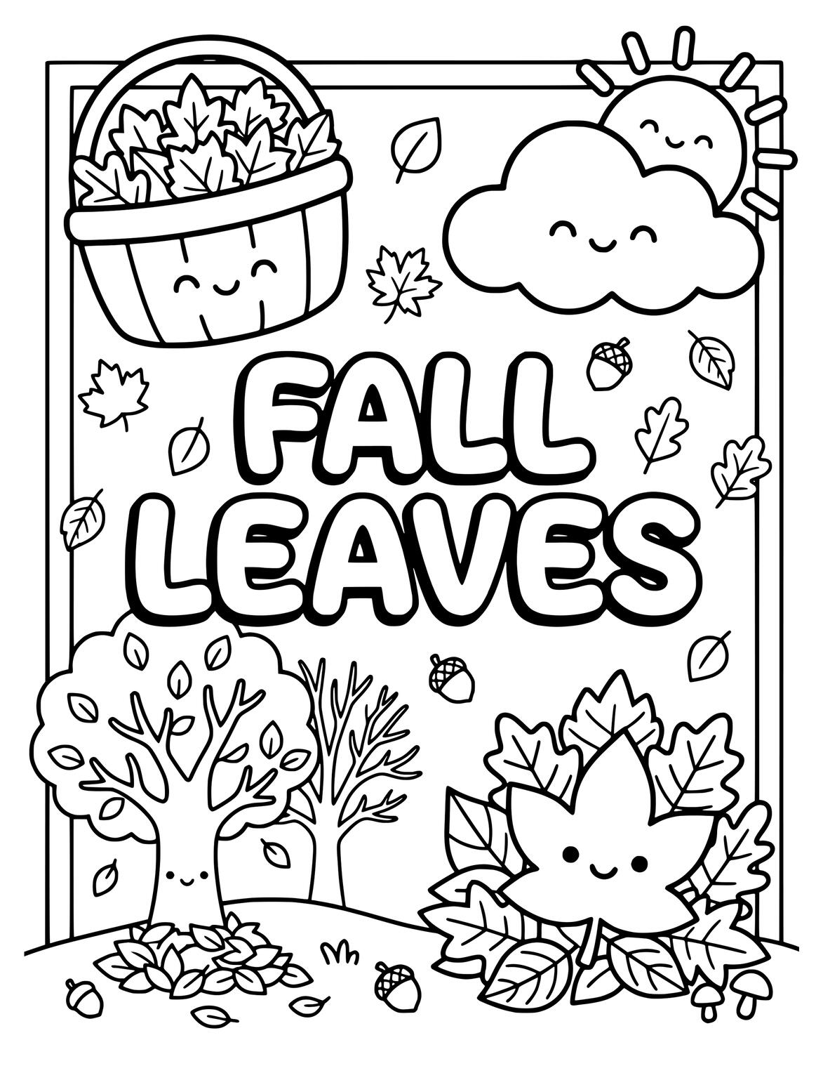 Autumn Beauty Shown Through Fall Leaves