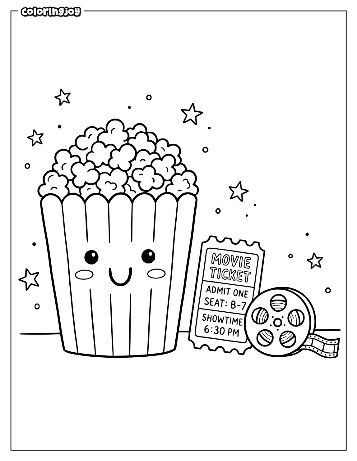 Popcorn and a movie night make a cozy snack scene.
